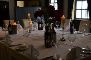 White Horse and Griffin Whitby - Group Venue Hire Table Setting